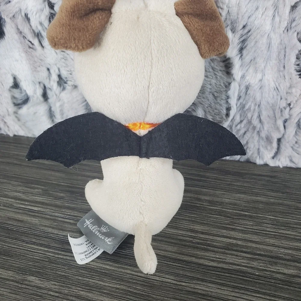 Hallmark Halloween Puppy Dog Vampire Costume Bat Mini Plush Toy Dracula